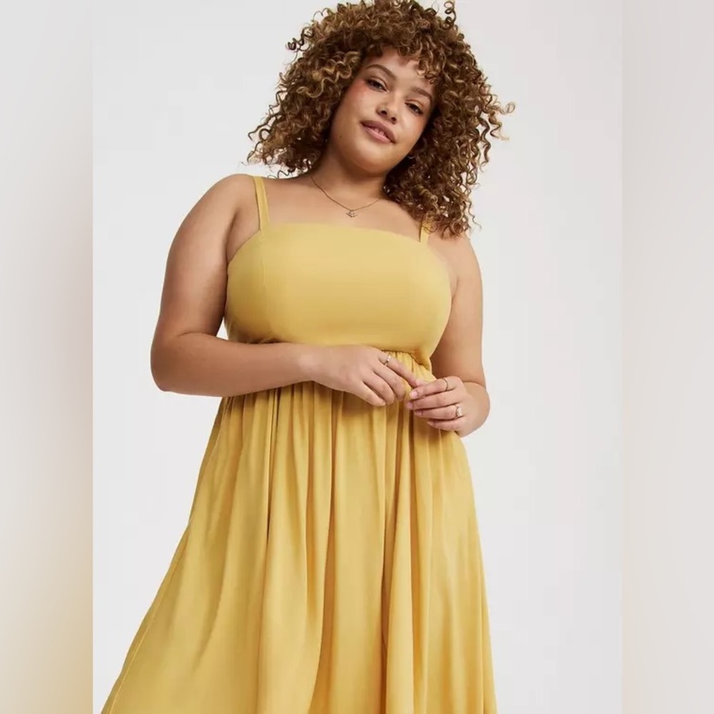 NWOT Torrid Midi Washable Challis Sundress